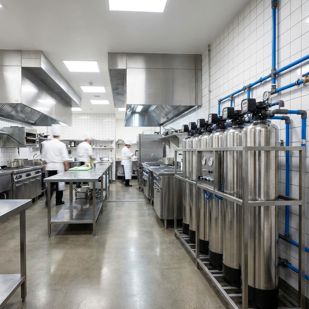 Commercial water purification equipment